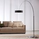 Miris P-2718 Floor Lamp Telescoping Arm - Brushed Nickel / Black Miris P-2718 Floor Lamp Telescoping Arm - Brushed Nickel / Black