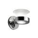 Butterfly A-2730 Wall Sconce - Polished Chrome / White Butterfly A-2730 Wall Sconce - Polished Chrome / White