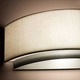 Miris A-2710 Semilunar Wall Sconce - Brushed Nickel / White Miris A-2710 Semilunar Wall Sconce - Brushed Nickel / White