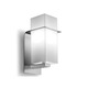 Tovier A-2403 Wall Sconce - Brushed Nickel / White Tovier A-2403 Wall Sconce - Brushed Nickel / White
