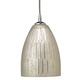 Dome Pendant - Silver / Striped Silver Dome Pendant - Silver / Striped Silver