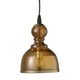 St Charles Pendant - Black / Amber St Charles Pendant - Black / Amber