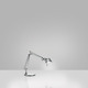 Tolomeo Micro LED Table Lamp with Base - Aluminum / Aluminum Tolomeo Micro LED Table Lamp with Base - Aluminum / Aluminum