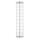 Modular New York Large High Output Outdoor Wall Sconce - Stainless Steel / White