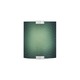 Omni Small Outdoor Wall Sconce W / Cover - Silver / Blue Omni Small Outdoor Wall Sconce W / Cover - Silver / Blue