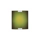 Omni Small Outdoor Wall Sconce W / Cover - Silver / Green Omni Small Outdoor Wall Sconce W / Cover - Silver / Green