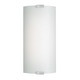 Omni Medium Outdoor Wall Sconce W / Cover - Silver / Opal