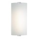 Omni Medium Outdoor Wall Sconce W / Cover - Silver / Frost