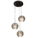 Phoenix Suspension - Satin Silver / Clear