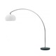 60T Outdoor Floor Lamp - Stainless Steel / Granite / White