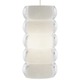 Freejack LED Bangle Pendant - Satin Nickel / Clear