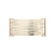 Revel Wall Sconce - Maple Wood / Satin Nickel Revel Wall Sconce - Maple Wood / Satin Nickel