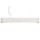 Revel Linear Suspension - Maple Wood / Gloss White
