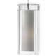 Freejack Sara Pendant - Satin Nickel / Clear Freejack Sara Pendant - Satin Nickel / Clear
