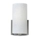Veil Wall Sconce - Satin Nickel / White Veil Wall Sconce - Satin Nickel / White