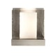 Corbel Wall Sconce - Satin Nickel / Smoke Corbel Wall Sconce - Satin Nickel / Smoke