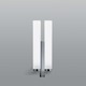 Stick 65 Twin CFL Wall Sconce - Chrome / Opal Stick 65 Twin CFL Wall Sconce - Chrome / Opal