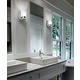 Stick 65 Open Wall Sconce - Chrome / Opal