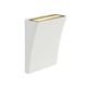 Delwa Wide LED Wall Sconce - White / 