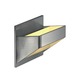 Docu Space Wall Sconce - Brushed Aluminum / 