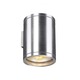 Rox Up /Down Out Exterior Wall Sconce - Natural Aluminum / 