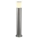 Rox Acrylic Path Light - Brushed Aluminum / White