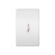 Ceana 600VA Low Voltage Single Pole Dimmer - White / 