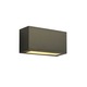 Theo 101 Exterior Wall Sconce - Bronze / Frosted Theo 101 Exterior Wall Sconce - Bronze / Frosted