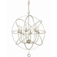 Solaris Chandelier - Olde Silver Solaris Chandelier - Olde Silver /