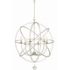 Solaris Chandelier - Olde Silver Solaris Chandelier - Olde Silver /