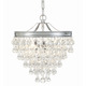 Calypso Pendant - Polished Chrome / Clear