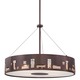 Bling Bang 5 Light Pendant - Chocolate Chrome / Crystal Bling Bang 5 Light Pendant - Chocolate Chrome / Crystal