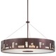Bling Bang 6 Light Pendant - Chocolate Chrome / Crystal Bling Bang 6 Light Pendant - Chocolate Chrome / Crystal