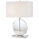 P764 Table Lamp - Polished Nickel / White P764 Table Lamp - Polished Nickel / White