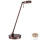 P4306 Led Table Lamp - Chocolate Chrome / 