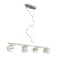 Jewel Box Linear Suspension - Chrome / Clear / Aluminum Jewel Box Linear Suspension - Chrome / Clear / Aluminum