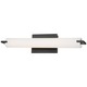 Tube LED Bath Bar - Dark Restoration Bronze / Etched Opal