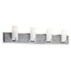 Lava Tube 3-Light Bath Bar - Lava Stone / Brushed Nickel / Etched Opal Lava Tube 3-Light Bath Bar - Lava Stone / Brushed Nickel / Etched Opal