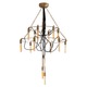 Winston 15 Light Chandelier - Vintage Brass Winston 15 Light Chandelier - Vintage Brass /