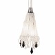 CR44 Chandelier - Lead / Clear / Black