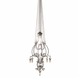 2105 Chandelier - Silver Leaf / Clear 2105 Chandelier - Silver Leaf / Clear