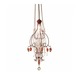 2106 Chandelier - Red / Clear / Red 2106 Chandelier - Red / Clear / Red