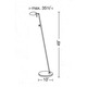 Bernie LED Turbo Floor Lamp - /
