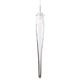 EZ Jack Ice Pendant - Polished Nickel / Clear EZ Jack Ice Pendant - Polished Nickel / Clear