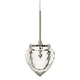Acorn Pendant - Polished Nickel / Clear Acorn Pendant - Polished Nickel / Clear