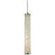 Jazz Crystal Monorail Adapter Pendant - Polished Chrome / Violet Jazz Crystal Monorail Adapter Pendant - Polished Chrome / Violet