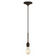 Retro Edison II Pendant - Bronze / Brown Cord / 