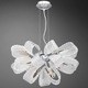 Origami 11 Light Chandelier - Chrome / Clear Origami 11 Light Chandelier - Chrome / Clear