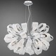 Origami 21 Light Chandelier - Chrome / Clear Origami 21 Light Chandelier - Chrome / Clear