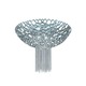 Cameo Ceiling Flush Mount - Nickel / Clear Cameo Ceiling Flush Mount - Nickel / Clear